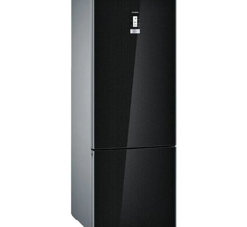 *SİEMENS 70LİK SİYAH CAM TERS BUZDOLABI