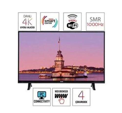 VESTEL 124 EKRAN 4K UYDU SMART WİFİ LED TV