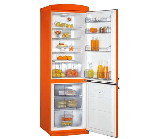 *VESTEL RETRO TURUNCU TERS NO FROST BUZDOLABI