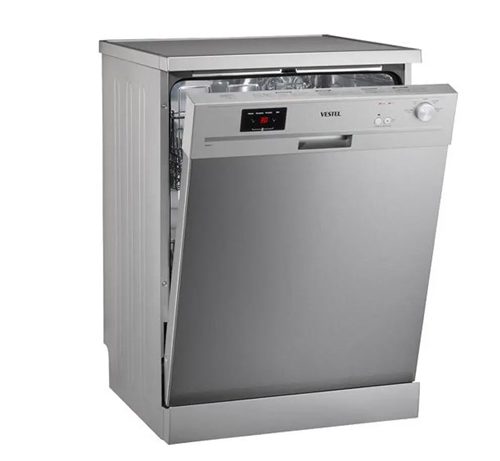 Vestel 5 Program İnox A+++ Bulaşık Makinası