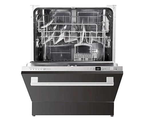 Vestel 6 Program A+++ Siyah Cam Bulaşık