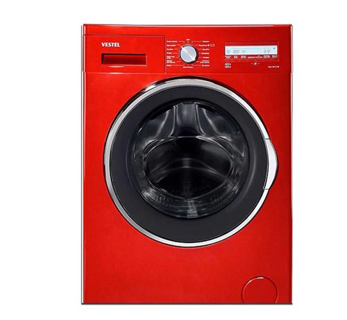 Vestel 9/6 Kurutmalı Çamaşır Makinası Kırmızı A+++