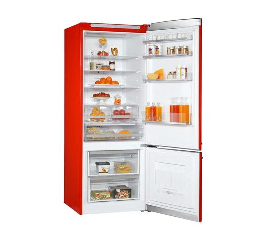 Vestel Retro Kırmızı No-Frost Kombi Tipi Buzdolabı